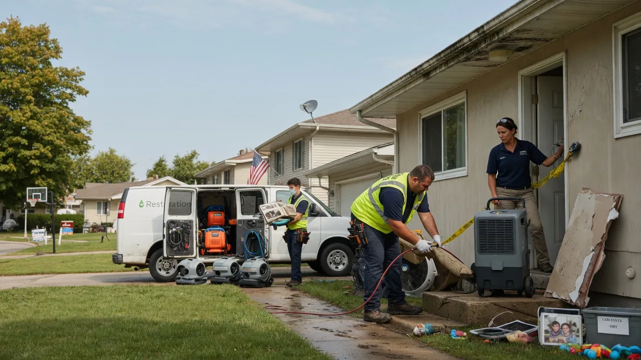 Water Damage Restoration in New Albany, OH near me